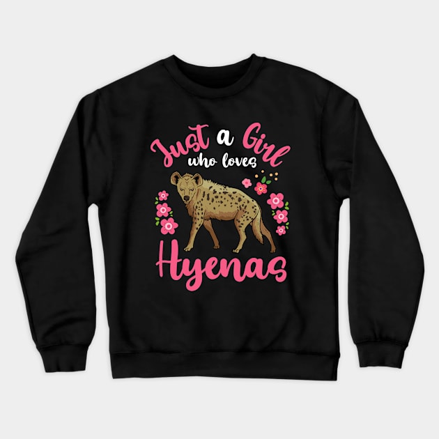 Hyena Crewneck Sweatshirt by CreativeGiftShop